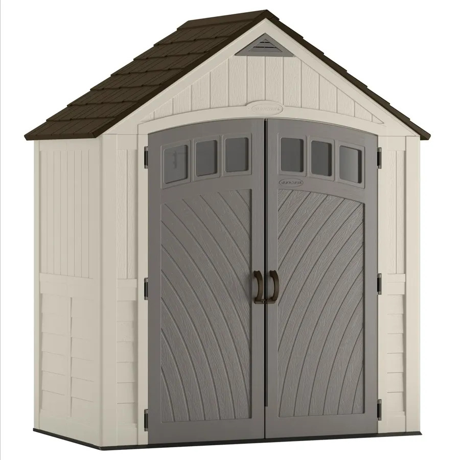 Outdoor Covington 7 1/2 ft. W x 4 ft. D Storage Shed