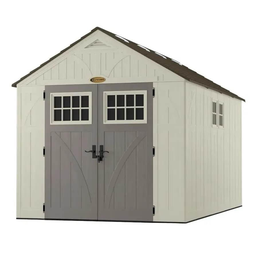 Tremont 8 ft. W x 13 ft. D Plastic Storage Shed