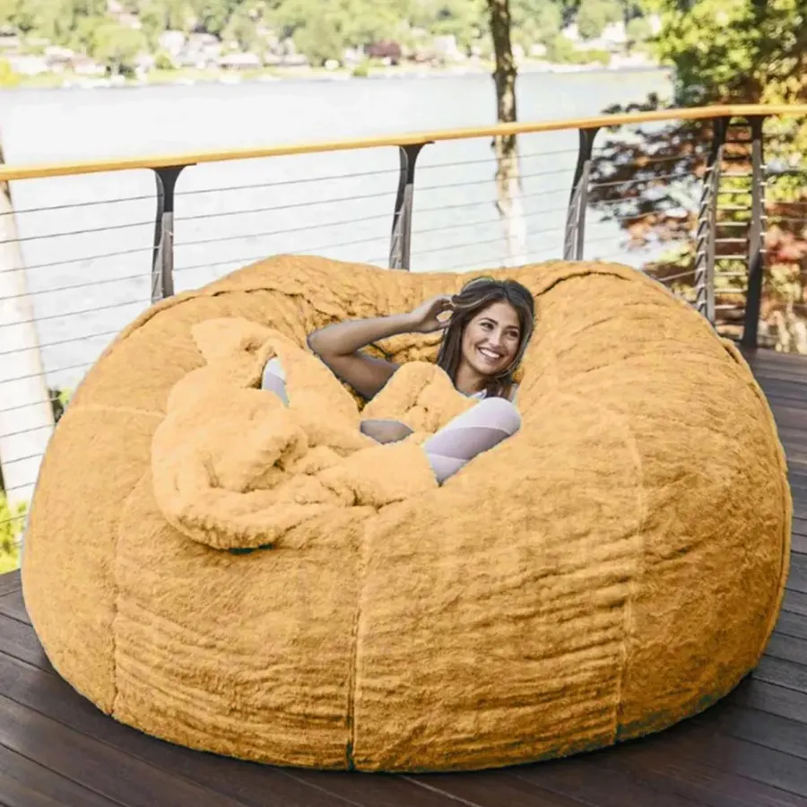 Huge Lazy Bean Bag Sofa Lounger