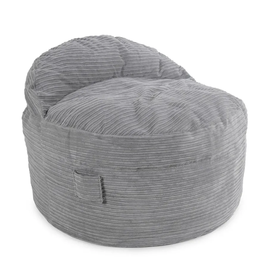 Adult Bean Bag Chair - Full- NEST Terry Corduroy