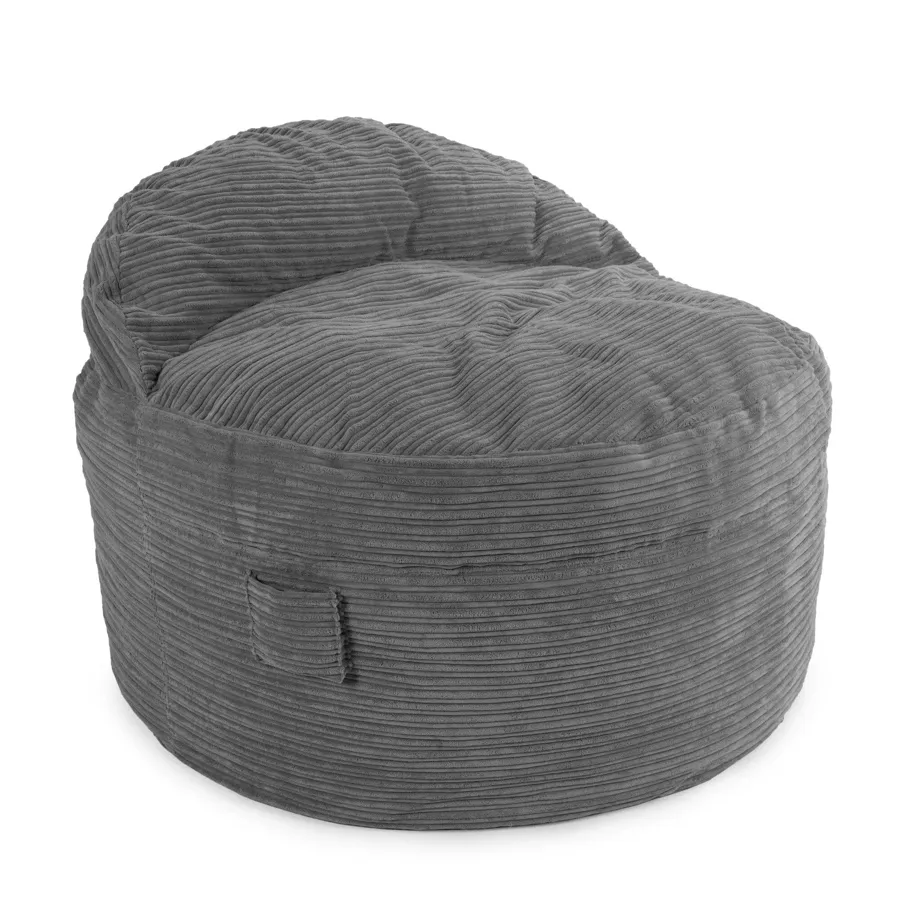 Adult Bean Bag Chair - Full- NEST Terry Corduroy