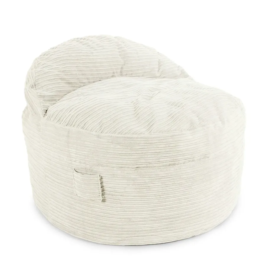 Adult Bean Bag Chair - Full- NEST Terry Corduroy