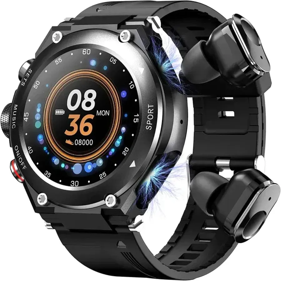 Smartwatch w/ Earbuds