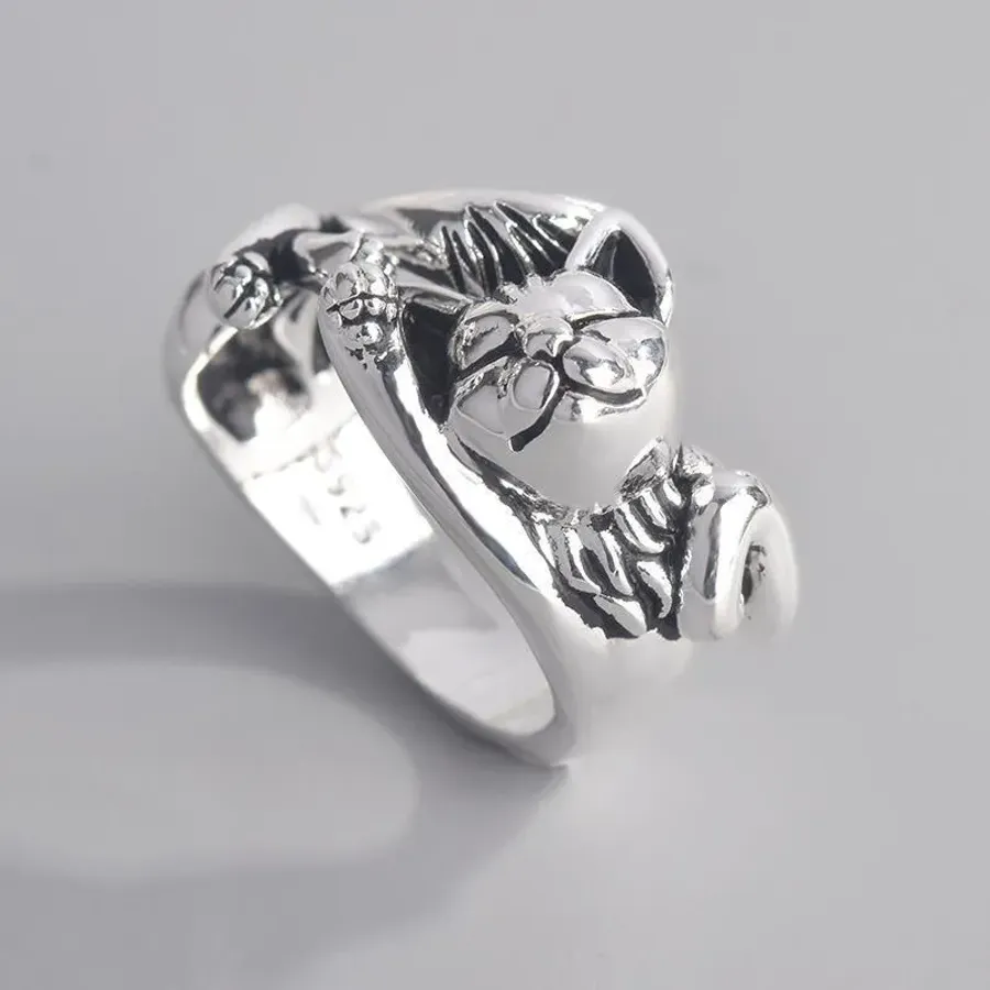 Cat Lovers Cat Ring