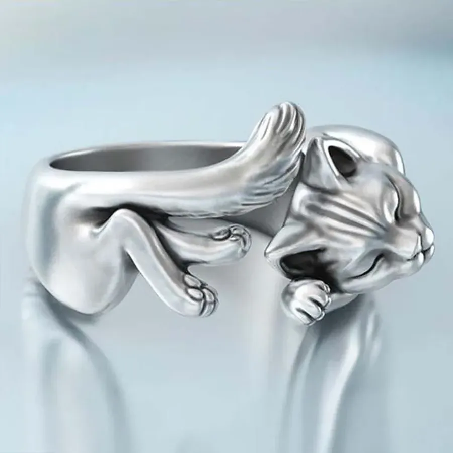 Cat Lovers Cat Ring