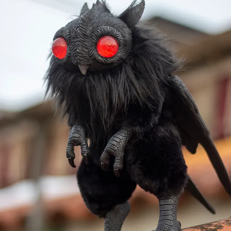 Mothman Baby Poseable Art Doll