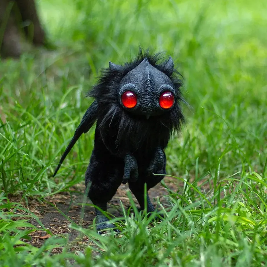 Mothman Baby Poseable Art Doll