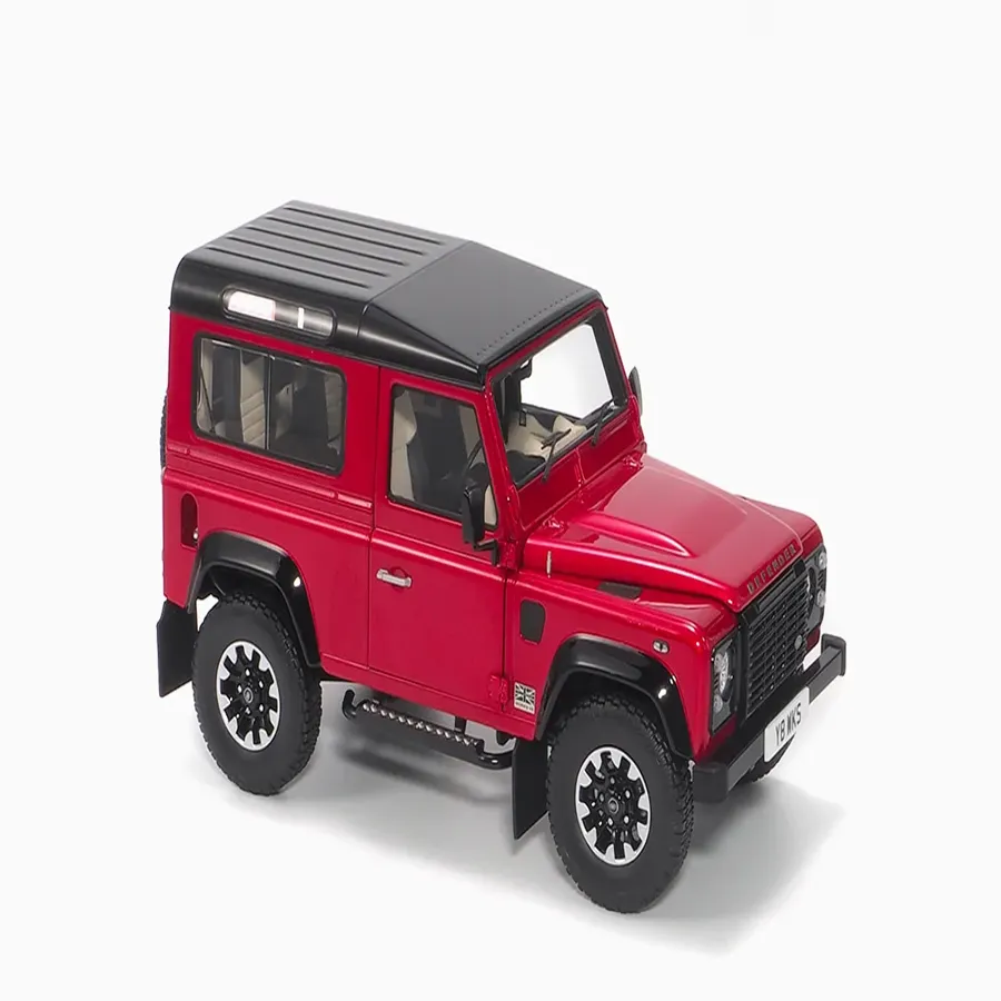 Land Rover Defender 90 Works V8 70Th Edition – 2017 Red 1:18