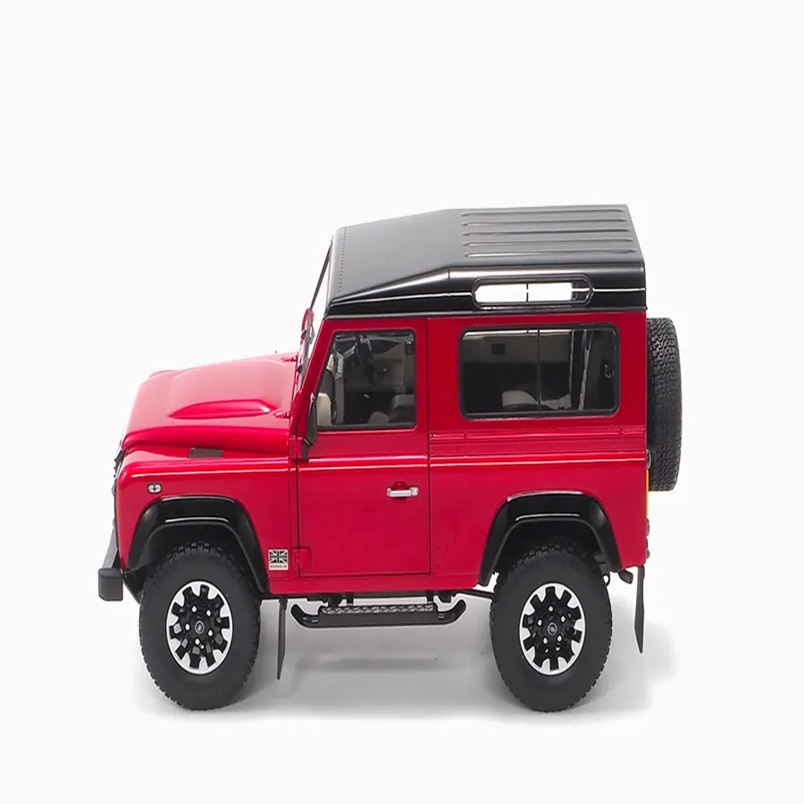 Land Rover Defender 90 Works V8 70Th Edition – 2017 Red 1:18