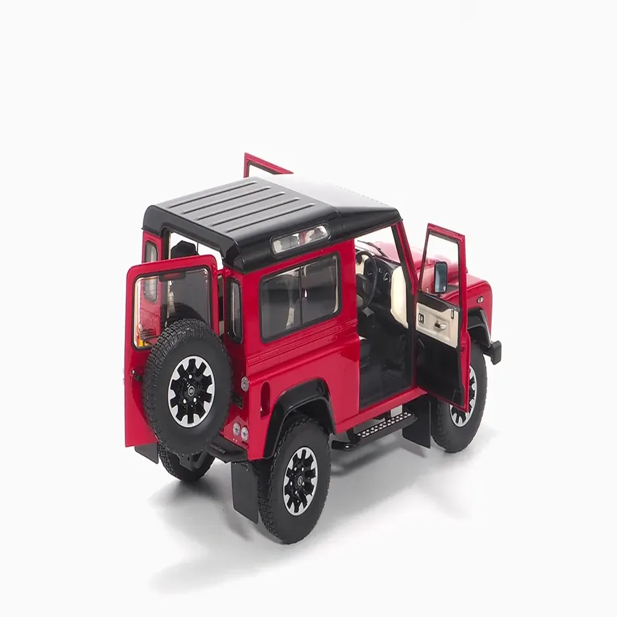 Land Rover Defender 90 Works V8 70Th Edition – 2017 Red 1:18