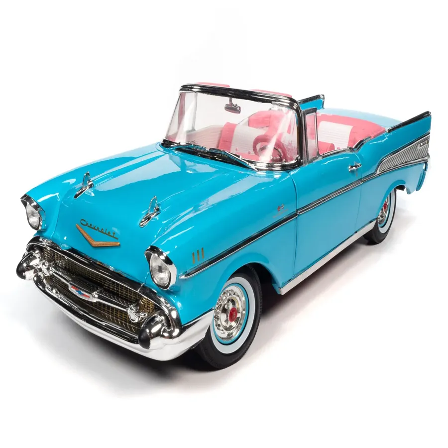 Barbie 1957 Chevy Bel Air Convertible (Aqua Blue) 1:18 Scale