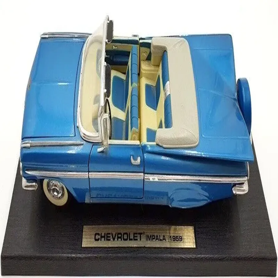 Road Legends 1/18 Scale Diecast 1959 Chevrolet Impala - Blue