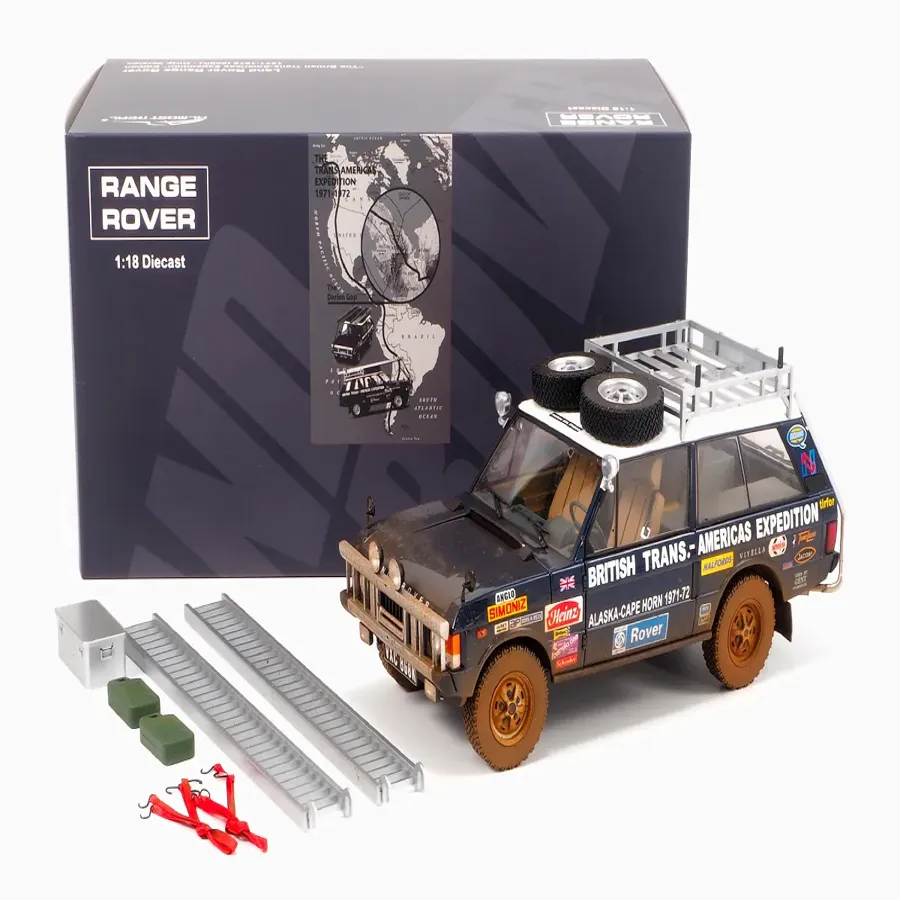 Range Rover “The British Trans-Americas Expedition” (868K) Dirty 1:18