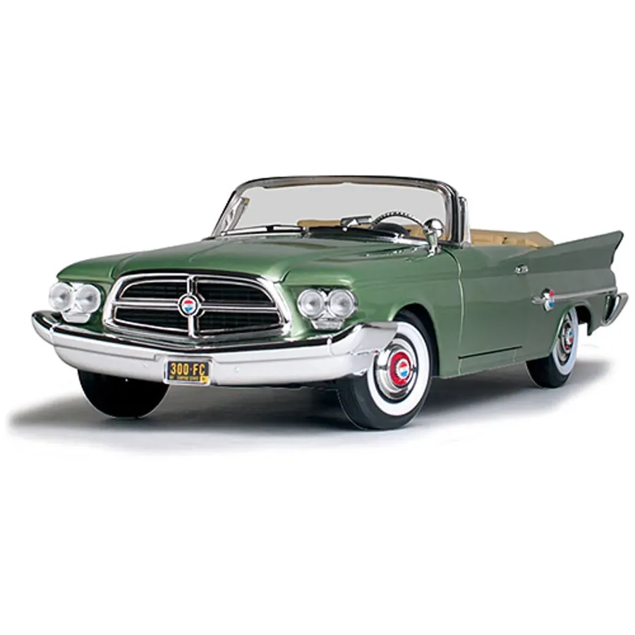 1960 Chrysler 300F - Green 1:18 Scale Diecast Replica Model