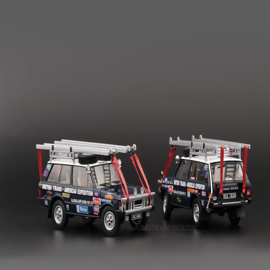 Range Rover “The British Trans-Americas Expedition” 2-Car Set 1:43