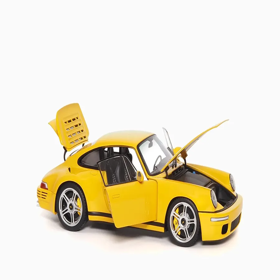 RUF CTR 2017 Blossom Yellow 1:18 by Almost Real