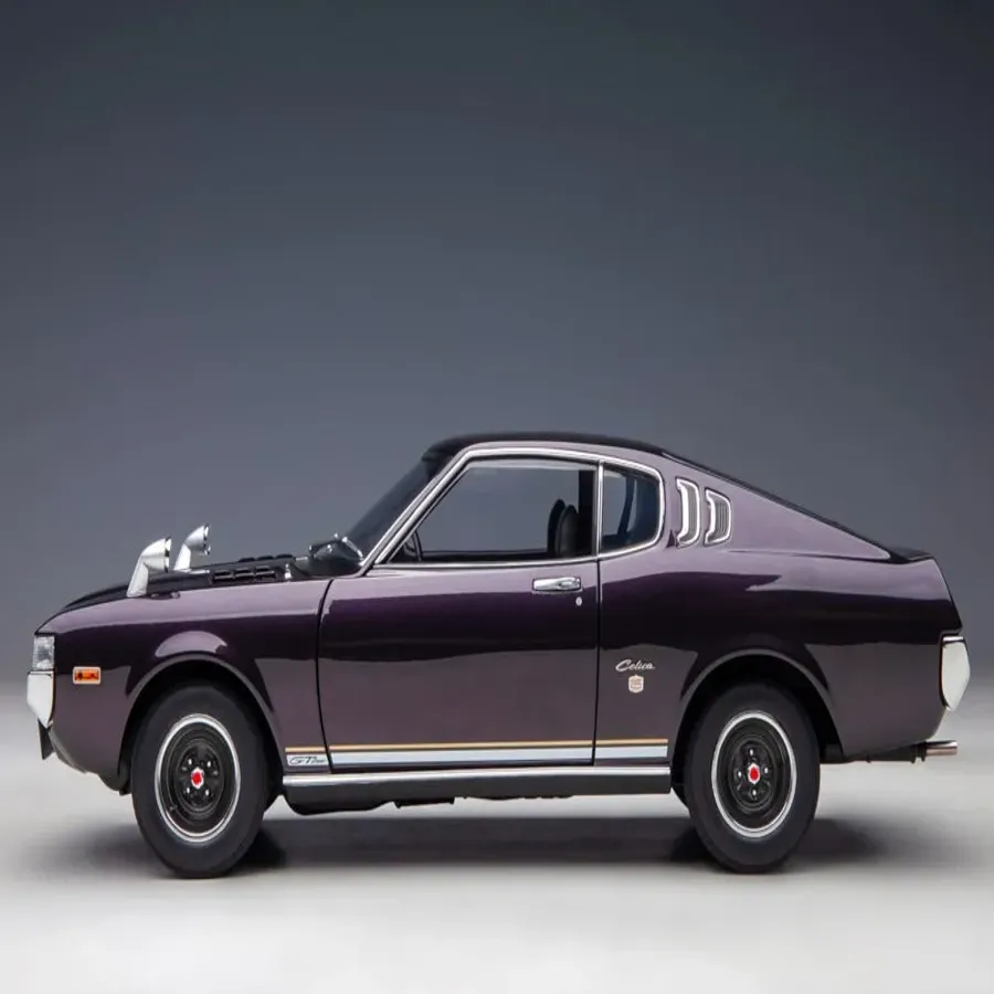 Toyota Celica Liftback 2000Gt (Ra25) 1973 Dark Purple - Autoart Scale 1:18