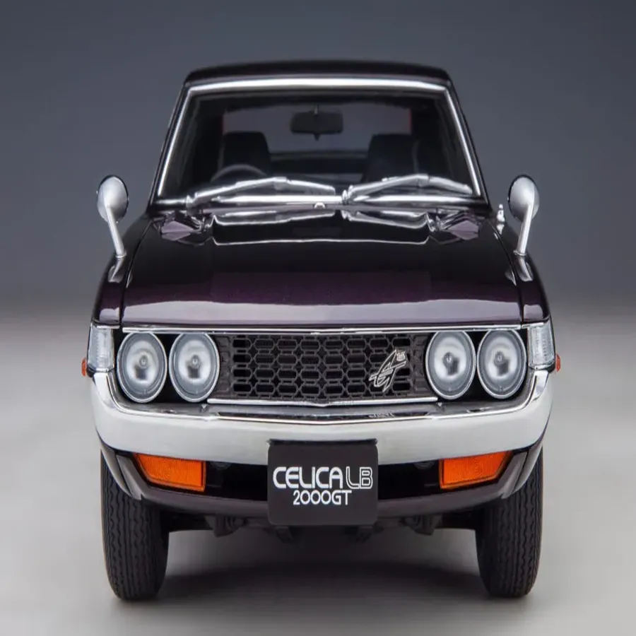 Toyota Celica Liftback 2000Gt (Ra25) 1973 Dark Purple - Autoart Scale 1:18