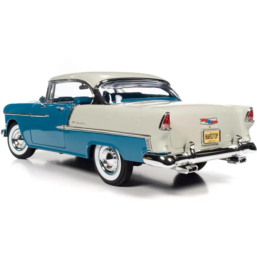 1955 Bel Air Hardtop (Hemmings) - Skyline Blue & India Ivory 1:18 Scale